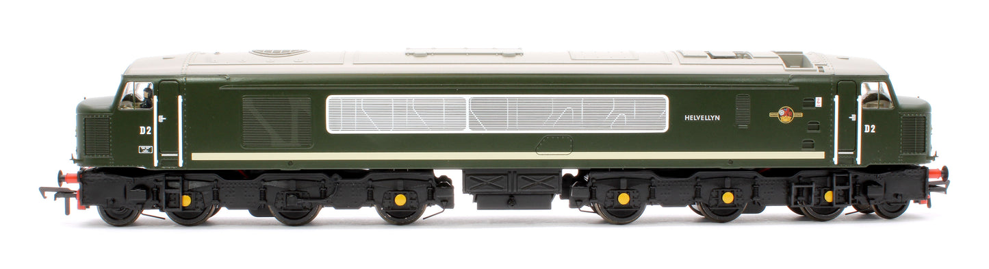 Pre-Owned Class 44 Disc Headcode D2 'Helvellyn' BR Green (Small Yellow Panels) Diesel Locomotive - DCC Sound