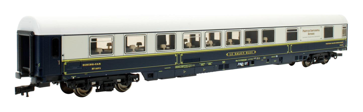 Pre-Owned Roco 64084 SBB Prestige Continental Express '61 85 08-95 515-9 / 61 85 08-90 200-3' 2-Piece Dining/Saloon Coach Set