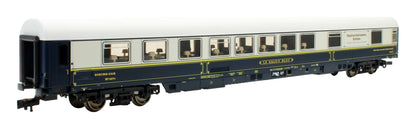 Pre-Owned Roco 64084 SBB Prestige Continental Express '61 85 08-95 515-9 / 61 85 08-90 200-3' 2-Piece Dining/Saloon Coach Set