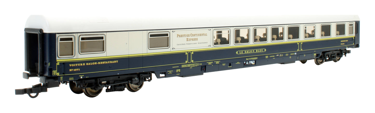 Pre-Owned Roco 64084 SBB Prestige Continental Express '61 85 08-95 515-9 / 61 85 08-90 200-3' 2-Piece Dining/Saloon Coach Set