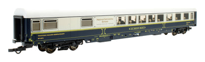 Pre-Owned Roco 64084 SBB Prestige Continental Express '61 85 08-95 515-9 / 61 85 08-90 200-3' 2-Piece Dining/Saloon Coach Set