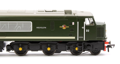 Class 44 Disc Headcode D2 'Helvellyn' BR Green (Small Yellow Panels) Diesel Locomotive - DCC Sound