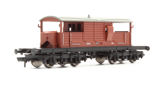 Pre-Owned 33-825F BR Bauxite 25T Queen Mary Brake Van 'S56303'