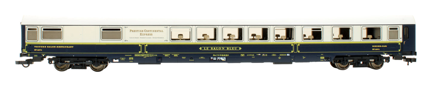 Pre-Owned Roco 64084 SBB Prestige Continental Express '61 85 08-95 515-9 / 61 85 08-90 200-3' 2-Piece Dining/Saloon Coach Set