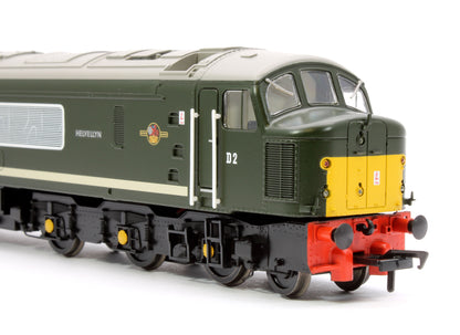 Class 44 Disc Headcode D2 'Helvellyn' BR Green (Small Yellow Panels) Diesel Locomotive - DCC Sound