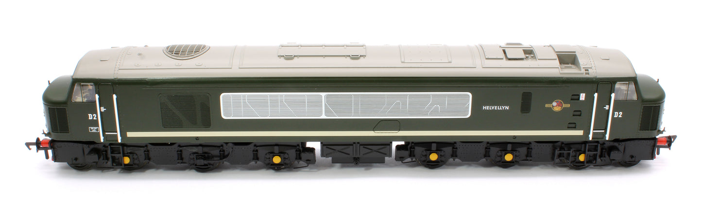 Class 44 Disc Headcode D2 'Helvellyn' BR Green (Small Yellow Panels) Diesel Locomotive