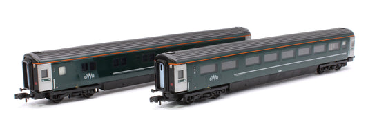Pre-Owned BR Mk3 'Night Riviera' 2-Coach Pack GWR Green (FirstGroup)  No.10532 & No.17174 - Pack A