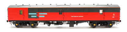 Mk1 General Utility Van (GUV) Rail express systems red/grey NOX (Commonwealth)