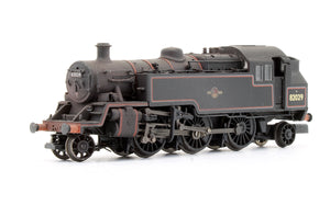 Pre-Owned Standard Class 3MT 82029 BR Black Late Crest Steam Locomotive (Weathered & DCC Fitted)