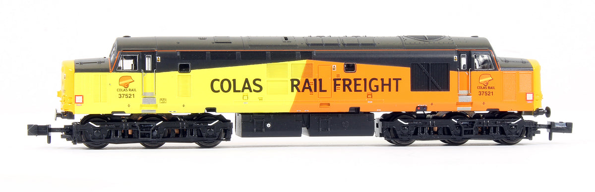 Pre-Owned Class 37/5 Refurbished 37521 Colas Rail Freight Diesel Locomotive - DCC Fitted