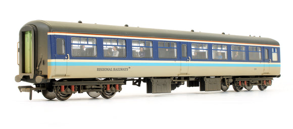 Pre-Owned BR MK2A TSO Tourist Second Open Regional Railways Weathered Coach 5276 (with fitted Passengers)