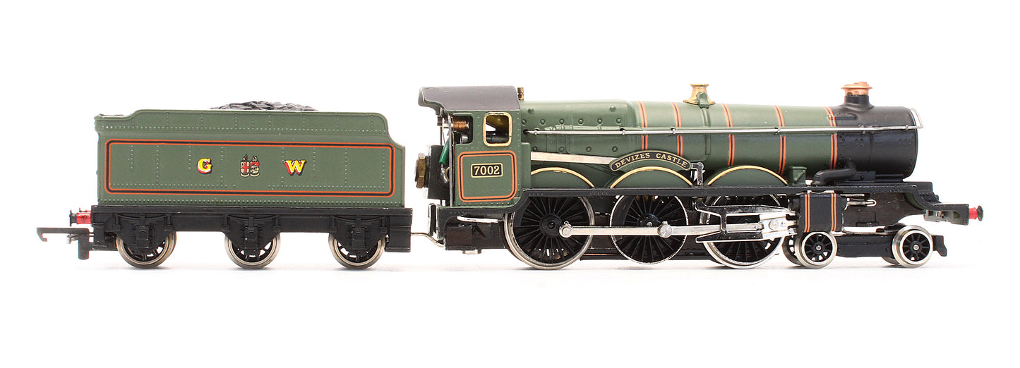 Pre-Owned GWR 4-6-0 'Devizes Castle' 7002 Steam Locomotive