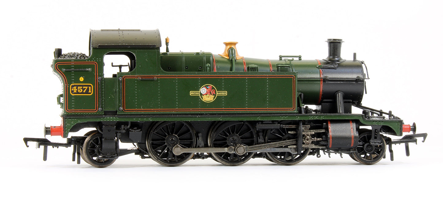 Pre-Owned Class 45XX Prairie Tank 4571 BR Green Late Crest Steam Locomotive