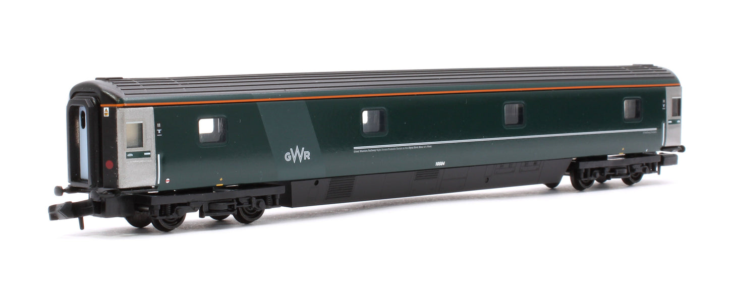 Pre-Owned 374-997A BR Mk3 'Night Riviera' 2-Coach Pack GWR Green (FirstGroup) No.10584 & No.12142 - Pack B