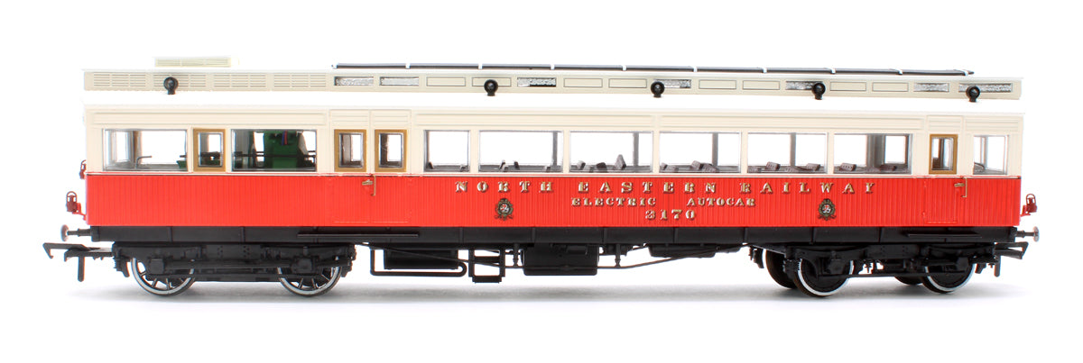 Pre-Owned North Eastern Railway Electric Autocar No.3170 Red/Cream (1904-23)