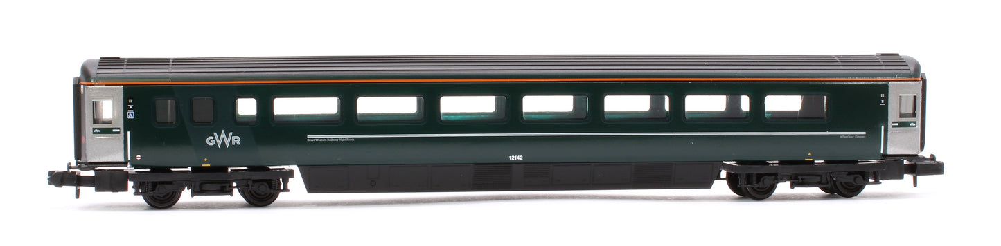 Pre-Owned 374-997A BR Mk3 'Night Riviera' 2-Coach Pack GWR Green (FirstGroup) No.10584 & No.12142 - Pack B