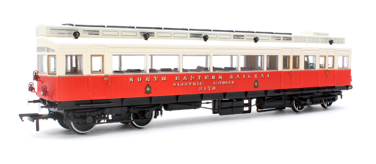 Pre-Owned North Eastern Railway Electric Autocar No.3170 Red/Cream (1904-23)
