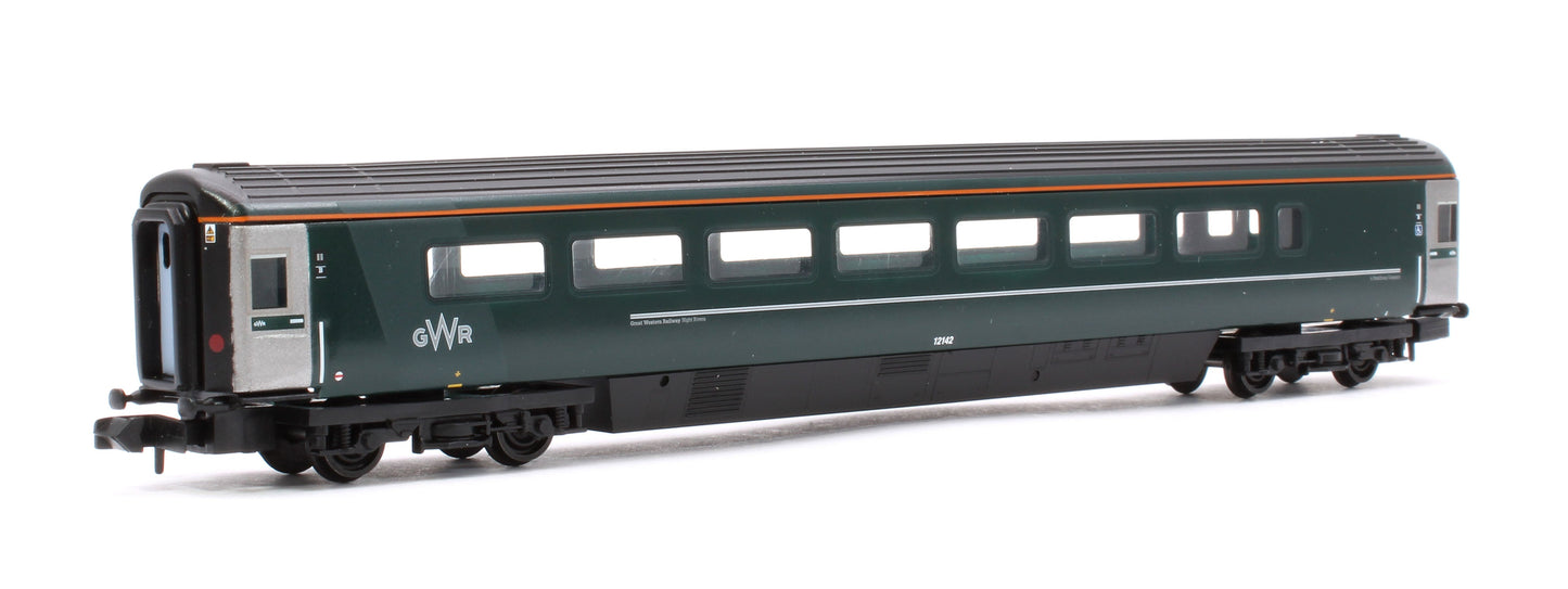 Pre-Owned 374-997A BR Mk3 'Night Riviera' 2-Coach Pack GWR Green (FirstGroup) No.10584 & No.12142 - Pack B