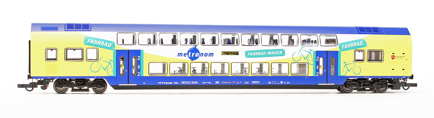 Pre-Owned 6210105 Set Of 3 Metronom Bi-Level Passenger Coaches