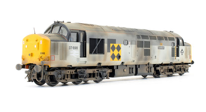 Pre-Owned Class 37/5 37698 Coal Sector 'Coedbach' Diesel Locomotive - Custom Weathered