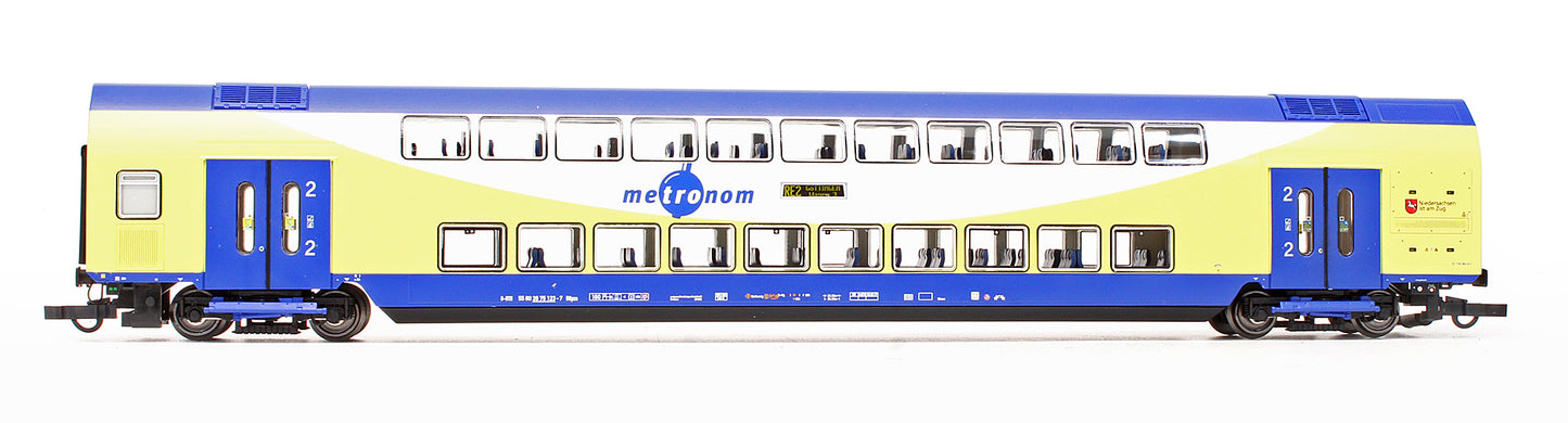 Pre-Owned 6210105 Set Of 3 Metronom Bi-Level Passenger Coaches