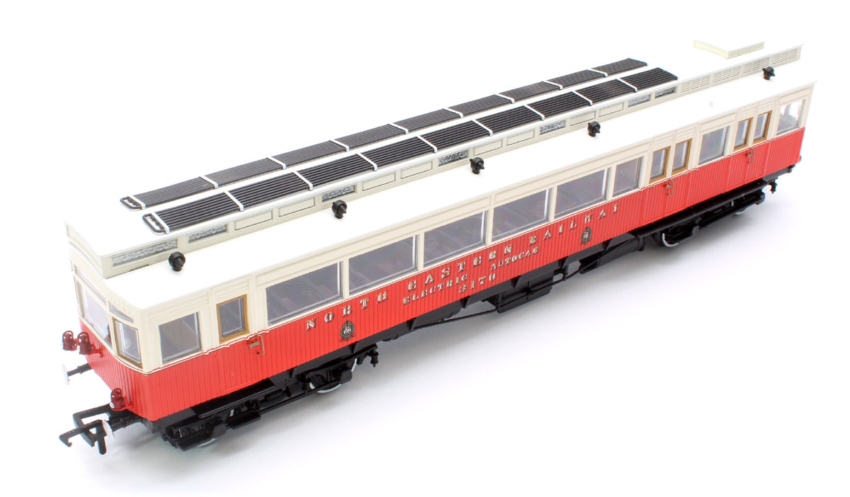 Pre-Owned North Eastern Railway Electric Autocar No.3170 Red/Cream (1904-23)