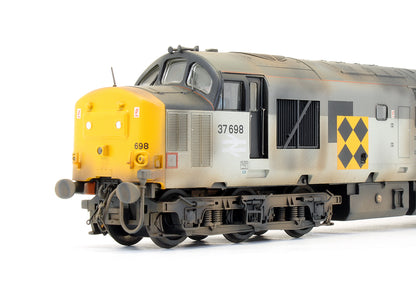 Pre-Owned Class 37/5 37698 Coal Sector 'Coedbach' Diesel Locomotive - Custom Weathered