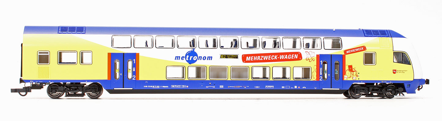 Pre-Owned 6210105 Set Of 3 Metronom Bi-Level Passenger Coaches