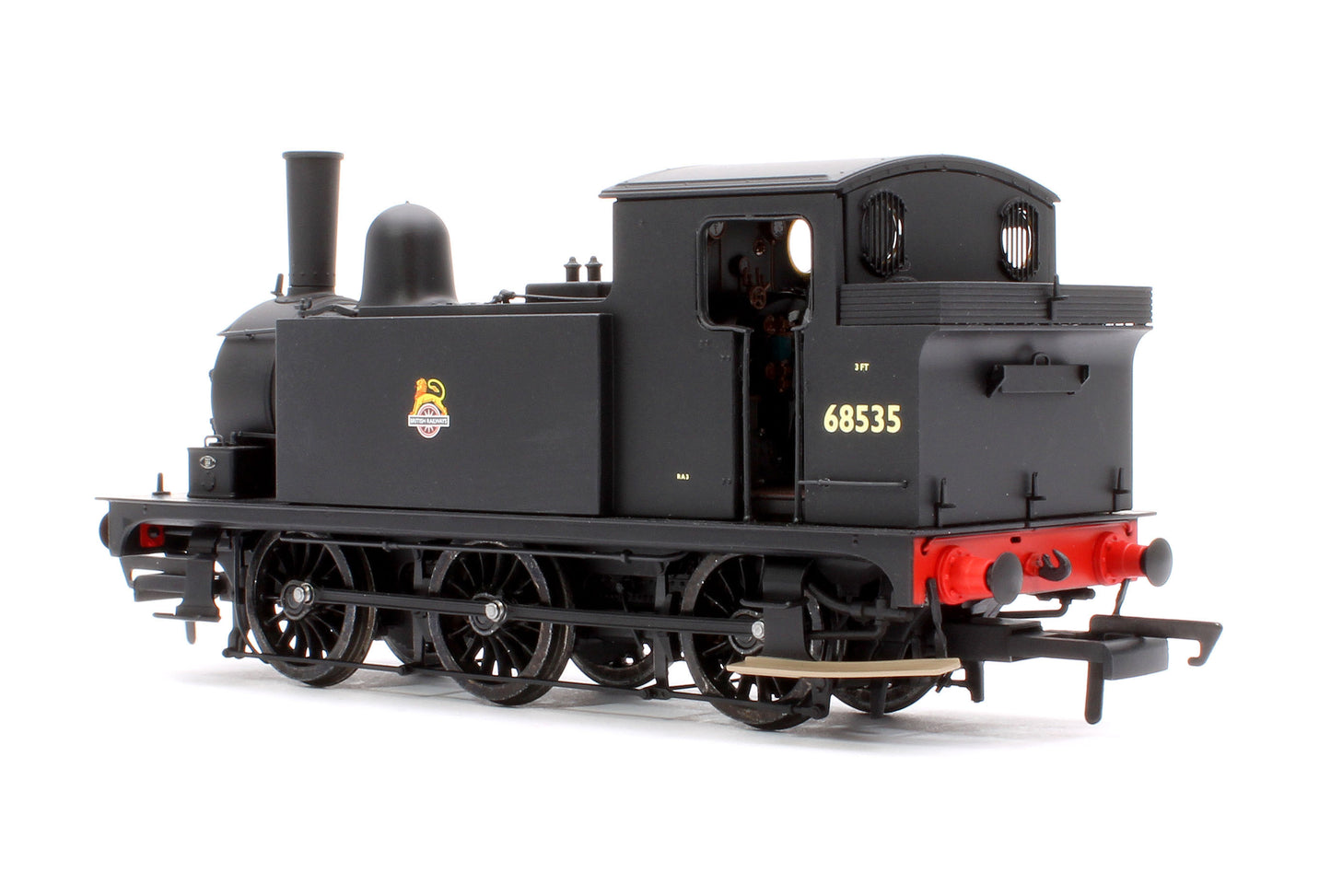 BR Class J67 'Buckjumper' BR Black Early Emblem 0-6-0 Tank Locomotive No.68535