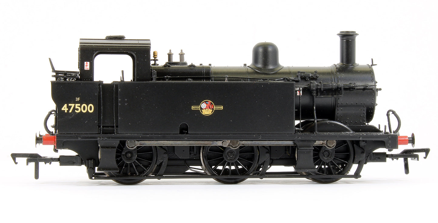 Pre-Owned 32-232 Class 3F Jinty 47500 BR Black Late Crest Steam Locomotive