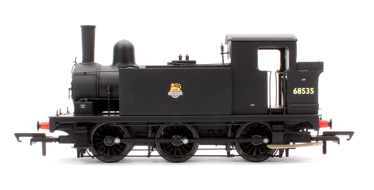 BR Class J67 'Buckjumper' BR Black Early Emblem 0-6-0 Tank Locomotive No.68535 (DCC Sound)