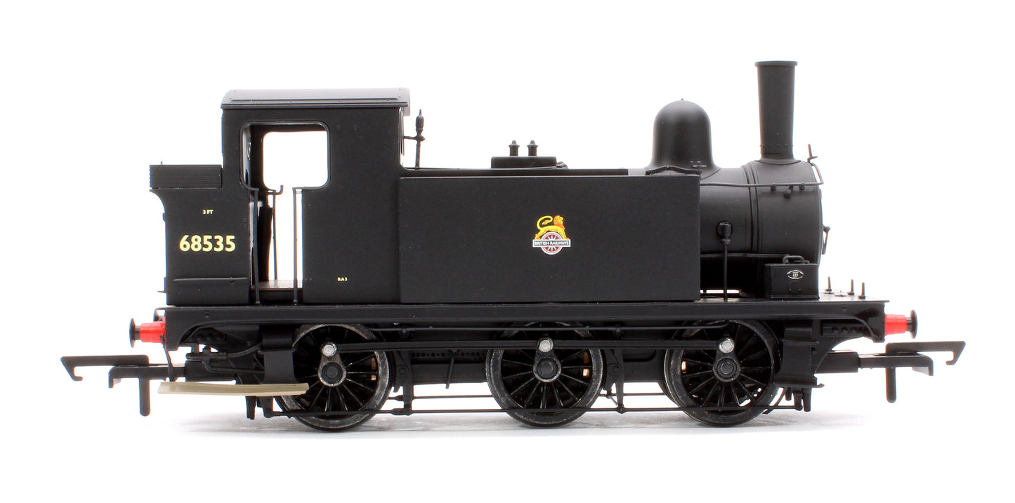 BR Class J67 'Buckjumper' BR Black Early Emblem 0-6-0 Tank Locomotive No.68535 (DCC Sound)