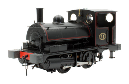 Pre-Owned L&Y Lined Black Pug 0-4-0ST No '56'