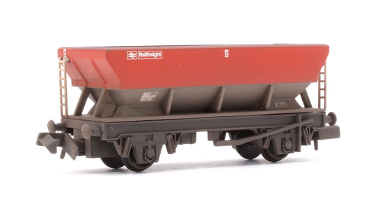 BR HEA Hopper BR Railfreight Red & Grey No.361785 - Weathered