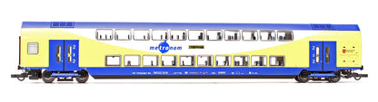Pre-Owned 6200106 Set Of 2 Metronom Bi-Level Passenger Coaches