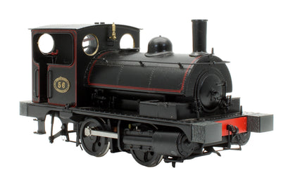 Pre-Owned L&Y Lined Black Pug 0-4-0ST No '56'