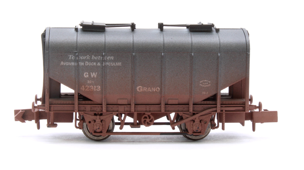 Bulk Grain Hopper GWR Avonmouth 42313 - Weathered