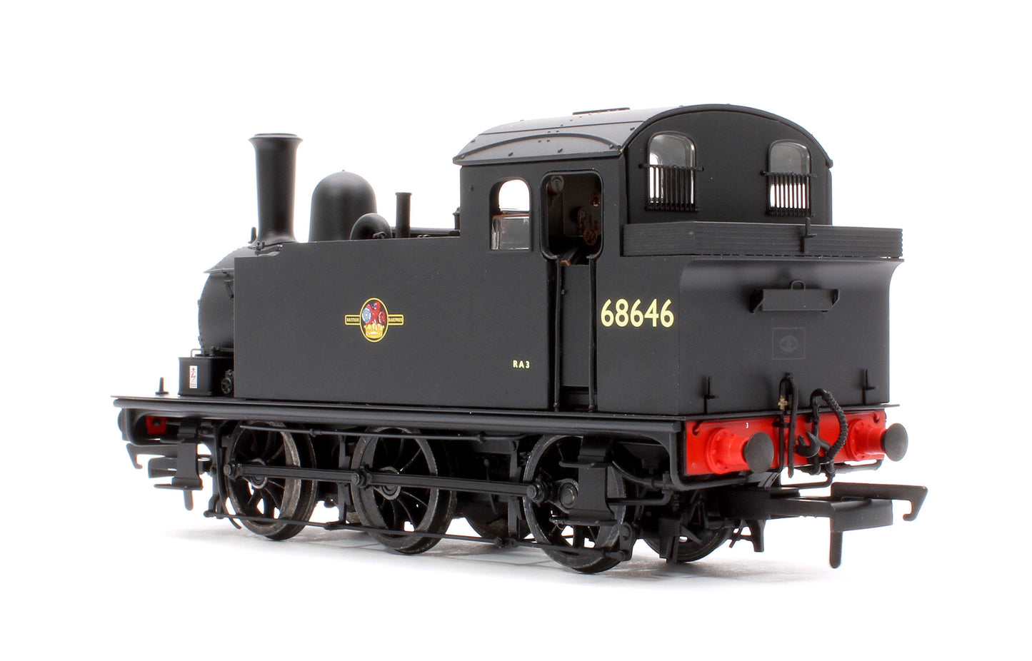 BR Class J68 'Buckjumper' BR Black Late Crest 0-6-0 Tank Locomotive No.68646 (DCC Sound)