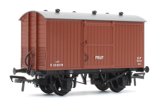 38-385B LNER 12T Ventilated Fruit Van BR Bauxite (Early) No.E222078