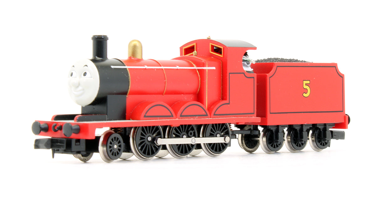 Pre-Owned 93802 Thomas The Tank Engine & Friends James The Red Engine & Two Trucks