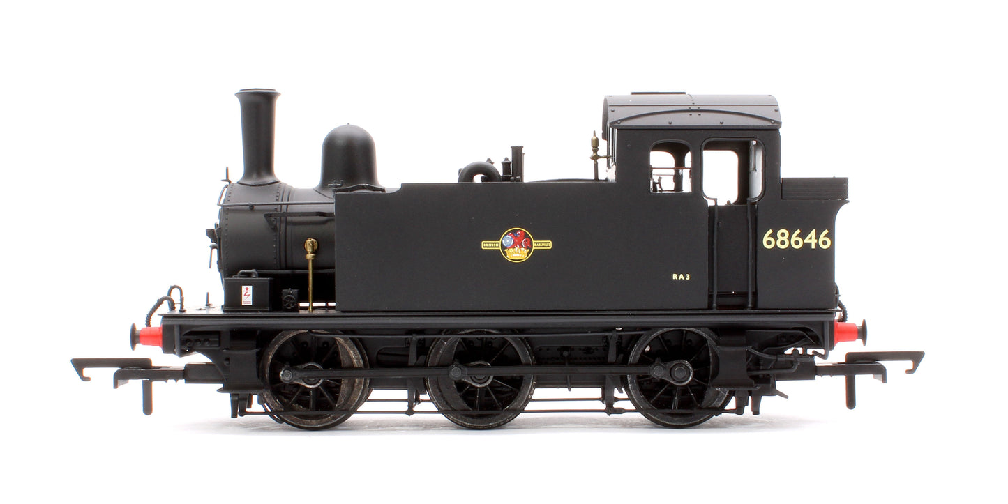BR Class J68 'Buckjumper' BR Black Late Crest 0-6-0 Tank Locomotive No.68646