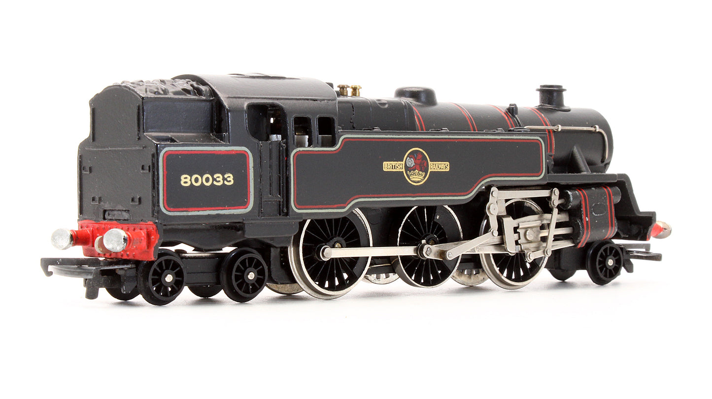 Pre-Owned BR 2-6-4 Tank '80033' Steam Locomotive