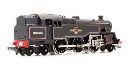 Pre-Owned BR 2-6-4 Tank '80033' Steam Locomotive