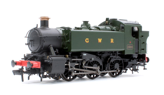 GWR 15xx Pannier Tank - No.1500 Green - Steam Tank Locomotive