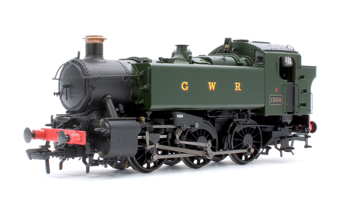 Pre-Owned GWR 15xx Pannier Tank - No.1500 Green - Steam Tank Locomotive - DCC Sound