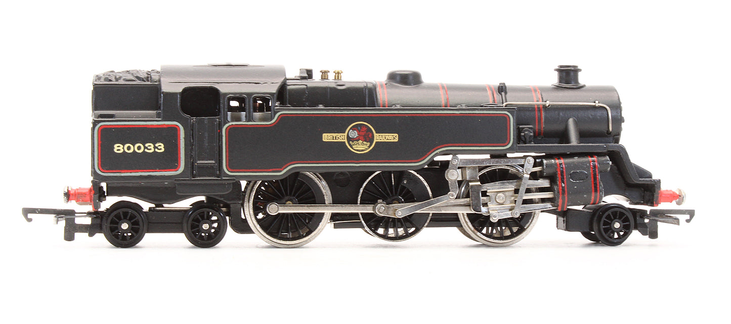 Pre-Owned BR 2-6-4 Tank '80033' Steam Locomotive