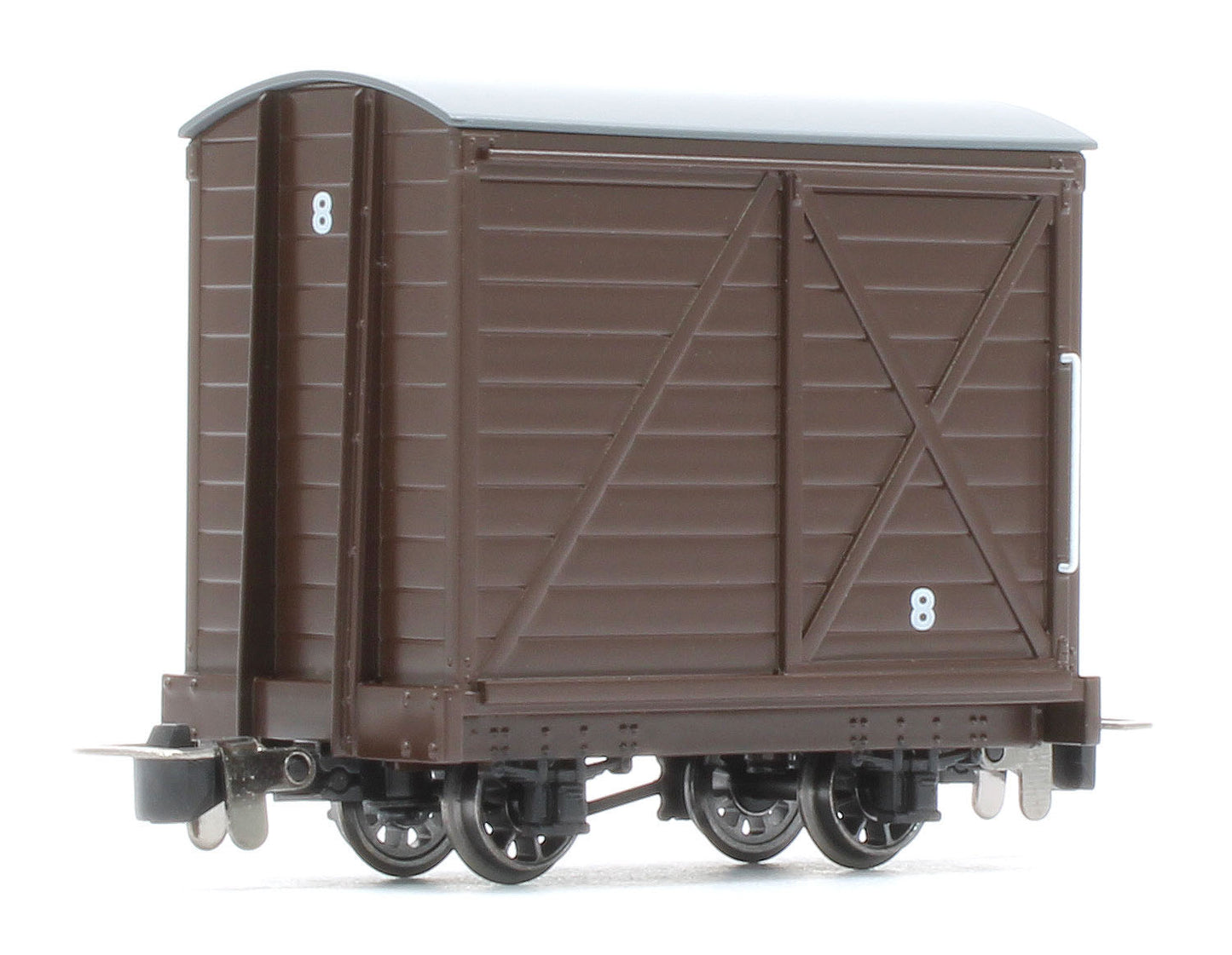 990302 Covered Van - Plain Brown No.8