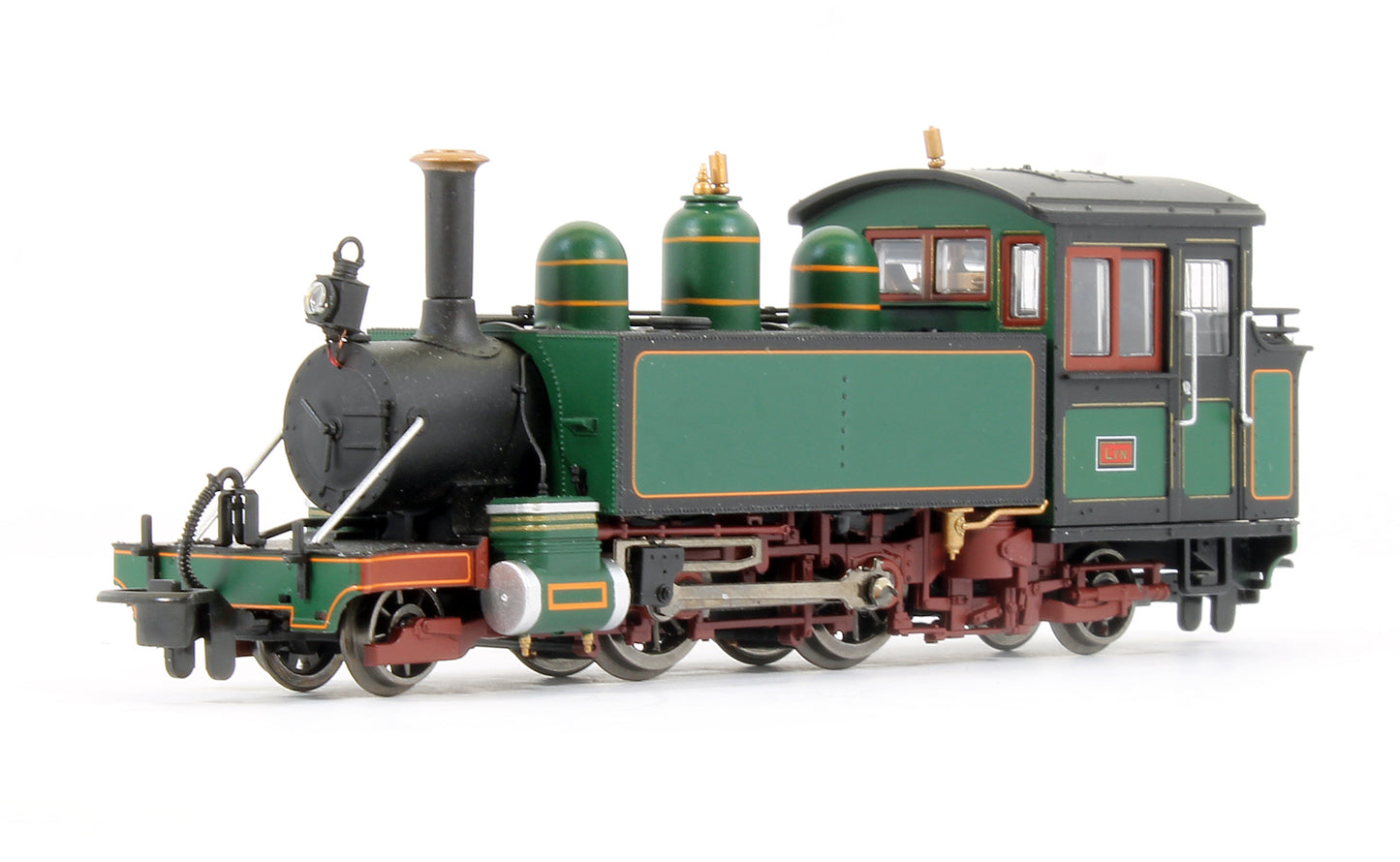 Pre-Owned Lynton & Barnstaple Baldwin 2-4-2T L&BR Dark Green Lyn (1906-22) Steam Locomotive