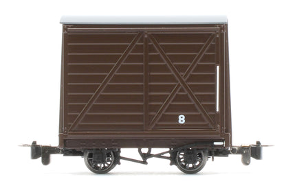990302 Covered Van - Plain Brown No.8