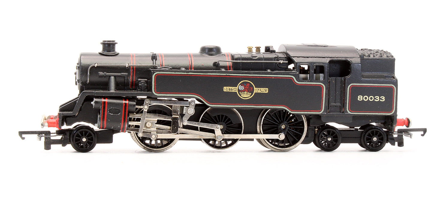 Pre-Owned BR 2-6-4 Tank '80033' Steam Locomotive
